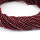 5 Long Strand Garnet Faceted Gamstone Round Balls , Jewelry Making Supplies 2mm 13 Inches RB506 - Tucson Beads