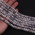 1  Strand Gray Silverite Faceted Rondelles  - Gemstone Rondelles  9mm-  15 Inches BR0455