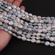 1  Strand Gray Silverite Faceted Briolettes - Oval Shape Briolettes -  11mmx9mm - 15 Inches BR0453 - Tucson Beads