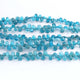 1 Strand Neon Apatite Faceted  Briolettes  - Neon Apatite Pear Drop Beads 4mm-8mm-8 Inches  BR03038 - Tucson Beads