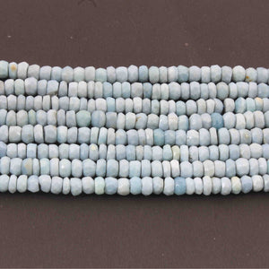 1  Strand Bolder Opal Faceted Rondelles  - Bolder Opal Round Beads,  5mm-6mm 13 Inches BR1888 - Tucson Beads