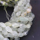 1  Strand Prehnite Faceted  Briolettes -Tear Drop Shape  Briolettes  8mmx4mm-11mmx6mm- 7.5 Inches BR1957 - Tucson Beads