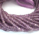 1 Strand Pink Amethyst Finest Quality Faceted Rondelles 3mm 13.5 inch strand RB117 - Tucson Beads