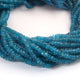 5 Strands Neon Apatite Faceted Rondelles , Loose Spacer Beads 3mm-3.5mm 13.5 inche RB320 - Tucson Beads