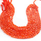 1 Strand Carnelian Faceted Oval Shape Briolettes - Oval Shape Briolettes 9mmx6mm-7mmx5mm 13 Inches BR01692 - Tucson Beads