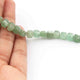 1 Strand Green Rutile Cube Shape Briolettes - Green Rutile Briolettes 8mm  8 Inches BR1920 - Tucson Beads