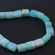 1 Strand Peru Opal Faceted Nuggets Beads-Tumble Shape Briolettes - 15mmx10mm-12mmx8mm- 14 Inches BR2181 - Tucson Beads