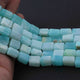 1 Strand Peru Opal Faceted Nuggets Beads-Tumble Shape Briolettes - 15mmx10mm-12mmx8mm- 14 Inches BR2181 - Tucson Beads