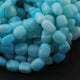 1 Strand Peru Opal Smooth Briolettes -Tumbled Shape Briolettes - 23mmx13mm-9mmx10mm- 14 Inches BR2167 - Tucson Beads