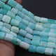 1 Strand Peru Opal Faceted Nuggets Beads-Tumble Shape Briolettes - 13mmx10mm- 14 Inches BR2164 - Tucson Beads