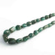 315  Carats 1 Strand Of Precious Genuine Emerald Necklace - Smooth oval  Beads - Rare & Natural Emerald Necklace - Stunning Elegant Necklace BRU191 - Tucson Beads