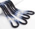 1 Strand Shaded Blue Sapphire Faceted Rondelles - Faceted Beads - Gemstone Beads - 5mm-6mm -16 Inch BR01063