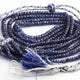 515. Ct 4 Strands Of Genuine Blue Sapphire Necklace - Faceted Rondelle Beads - Rare & Natural Sapphire Necklace - Stunning Elegant Necklace - BRU190 - Tucson Beads