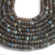 1  Long Strand Labradorite Faceted Roundells - Round Shape Roundells- 6mm-9 mm-16.5 Inches BR02338 - Tucson Beads
