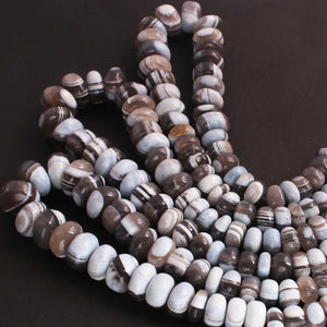 1  Long Strand Bolder Opal Smooth Rondells -Round  Shape  Rondells 10 mm-15 mm-16 Inches BR02442 - Tucson Beads