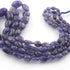 1 Long Strand Tenzanite  Smooth Briolettes -Oval Shape Briolettes - 8mmx7mm-22mmx15mm - 16 Inches BR01262
