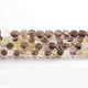1 Strand Bio Smoky Quartz & Lemon Quartz Faceted Round Coin Briolettes - Coin Beads 5mm-7mm 13 Inches BR386 - Tucson Beads