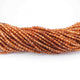 5 Long Strands Shaded Hessonite Rondelles Faceted Beads -Shaded Hessonite 2mm 13 inches RB445 - Tucson Beads
