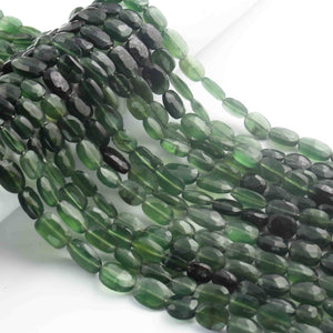 1 Strand Serpentine Faceted Briolettes Oval Shape Briolettes -13mmx7mm-8mmx5mm 14.5 Inches BR01726 - Tucson Beads