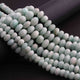 1 Strand Amazonite Faceted Roundells - Round Shape Briolettes 7mm-10mm 8.5 Inches BR1235 - Tucson Beads