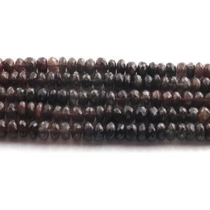 1 Strand Andusalite Faceted Rondelles - Round Shape Rondelles - 7mm - 10 Inches BR249 - Tucson Beads