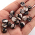 32 Pcs Amazing Black Golden Pietersite Smooth  Cabochon - Oval Shape Loose Gemstone -11mmx9mm  LGS804