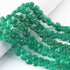 1 Strand Green Onyx Faceted Briolettes -Heart Shape Briolettes - 7mm-8 mm 8.5 inch BR0613