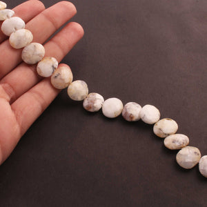1 Strand Dendrite Opal Oval  Briolettes - Oval Beads - Gemstone Briolettes  17mmx13mm-15mmx12mm 8 Inch BR297 - Tucson Beads