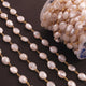 1 Feet Silverite 9mmx7mm Oval Beaded Chain Ovel Beads 925 Sterling Vermeil Wire Wrapped Rosary Chain  SRC108 - Tucson Beads