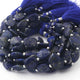 1 Strand Lapis Lazuli Faceted Assorted Shape Briolettes - Lapis Assorted Shape Beads 10mmx9mm 9 Inches Long BR0139 - Tucson Beads