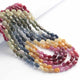 605 ct. 5 Strands Of Genuine Multi Sapphire Necklace - Smooth Oval Precious - Rare & Natural Necklace - Stunning Elegant Necklace SPB0248 - Tucson Beads