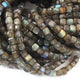 1 Strand Labradorite Faceted Cube Briolettes- Labradorite Box Shape  5mmx6mm 10 Inches BR3387 - Tucson Beads