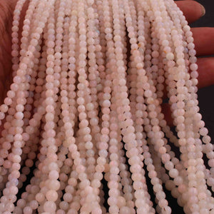 1 Strand Ethiopian Welo Opal Smooth Round Balls Beads 3mm-6mm - 17 Inches BR0851 - Tucson Beads
