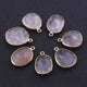 13 Pcs Golden Rutile Assorted Shape 24k Gold Plated Pendant & Connecter,- 21mmx15mm PC340 - Tucson Beads