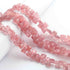 1 Strand Excellent Quality Strawberry Quartz Trillion Faceted Briolettes -  jewelry Making Supplies 11mmx8mm - 8 Inches BR01720