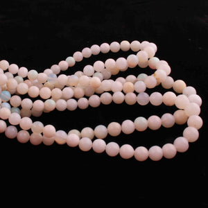 1 Strand Ethiopian Welo Opal Smooth Round Balls Beads 4mm-7mm - 17 Inches long BR0845 - Tucson Beads