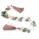 1 Long Strand Multi Stone Smooth Briolettes -Heart Shape Mix Stone Briolettes - 11mmx12mm -10 Inches BR2363 - Tucson Beads