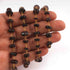 5 Feet Smoky Quartz Rondelles Rosary Style 24k Gold plated Beaded Chain- 4mm-6mm- Smoky Quartz Rondelles  Gold wire Chain  SC340