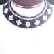 Blue Hydro With Pearl Beaded Necklace AAA Quality Gemstone Necklace Blue  Mat Necklace -2mm-3mm- 9 Inches - SPB0073 - Tucson Beads