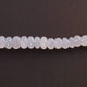 1 Strand White Moonstone faceted Rondelles - Roundel Beads 9mm-10mm 14 Inches BR450 - Tucson Beads