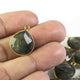 9 Pcs Labradoright  925 Sterling Vermeil Gemstone Faceted Heart Shape Single Bail Pendant -19mmx15mm SS995 - Tucson Beads