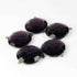 5 Pcs Amethyst Oxidized Sterling Silver Faceted Round Shape singal Bail Pendant 27mmx25mm SS534