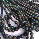 1 Long Strand Black Ethiopian Welo Opal Smooth balls -Round Ball Ethiopian Roundelles Beads 4mm-8mm 16 Inches long BR0124 - Tucson Beads