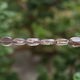 1 Strand Smoky Quartz Smooth Ovel Briolettes - Center Drill Oval Beads 8mmx6mm-14mmx8mm 8 Inches BR1663 - Tucson Beads