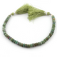 1 Strands Ruby Zoisite Faceted Rondelles- Ruby Faceted Rondelles 6mm 7.5 Inches BR1918 - Tucson Beads
