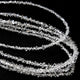 1 Strand AAA Clear White Herkimer Diamond Quartz Nuggets, 3mm-4mm Center Drilled Beads - Herkimer Rough Stone BR3792 - Tucson Beads