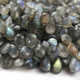 1 Strand Labradorite Faceted Pear Briolettes - Labradorite Briolettes 8mmx6mm-13mmx7mm 10 Inches BR964 - Tucson Beads