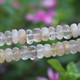 1 Strand Excellent Quality Golden Rutile Smooth Rondelles- Roundel Beads 9mm-10mm, 9 Inches BR864 - Tucson Beads