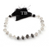 1 Strand Black Rutile Faceted Rondelles - Tourmilated Quartz Faceted Roundelles Beads 8mm-9mm 8 Inches BR3686