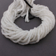 1 Strand White Rainbow Moonstone Smooth Rondelle  - White Moonstone Wheel Beads 4mm-5mm 13 Inches BR1222 - Tucson Beads